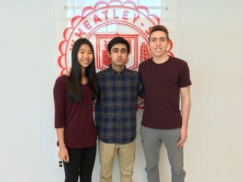 Krista, Mohammad and Andrew